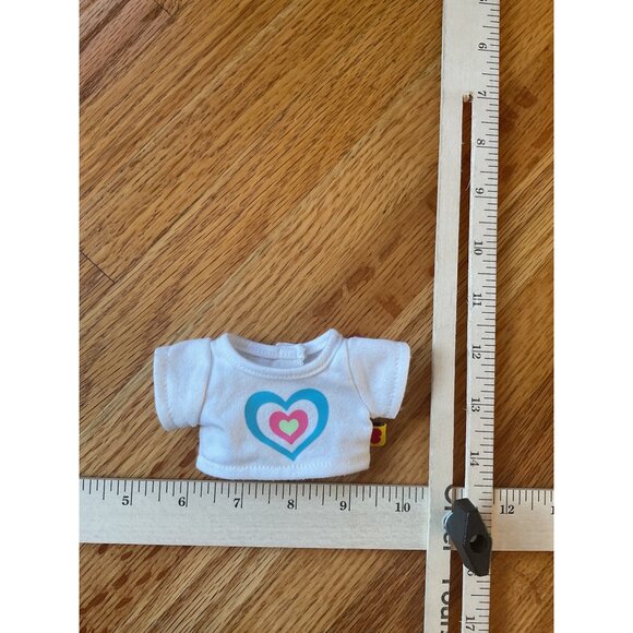 Build-A-Bear Smallfrys Heart Tee Shirt For Plush - Picture 4 of 4